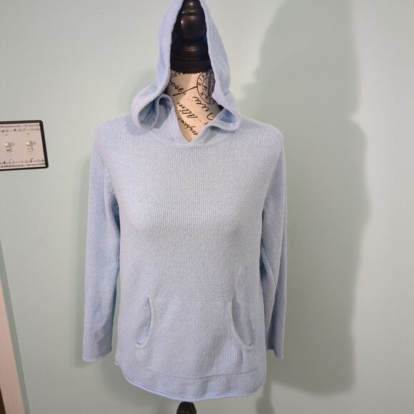 Life is good hoodie blue women's small - Picture 1 of 5